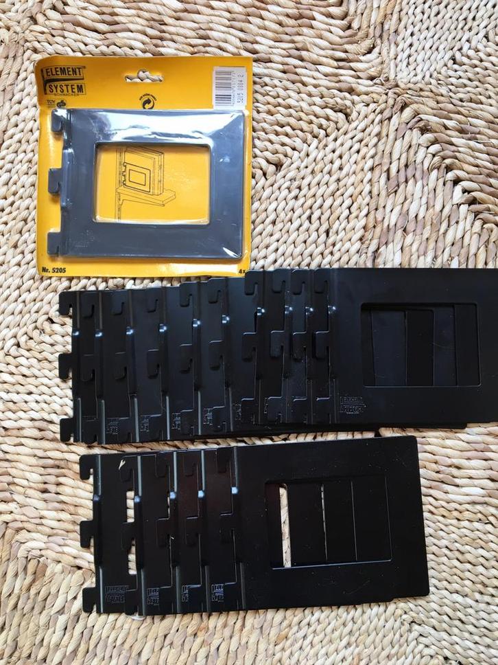 Duraline/ elementsysteem, zwarte kleur, nieuw., Doe-het-zelf en Verbouw, IJzerwaren en Bevestigingsmiddelen, Nieuw, Ophalen of Verzenden