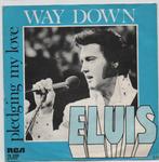 Elvis Presley- Way Down/ Pledging my Love, Verzenden, Zo goed als nieuw, 7 inch, Pop