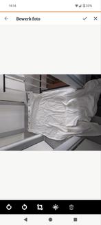 1x gordijn merette wit ongeveer 140 x 200, Ophalen, 100 tot 150 cm, 200 cm of meer, Wit