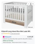Box Kidsmill incl nieuw matras, Ophalen, Zo goed als nieuw, In hoogte verstelbaar