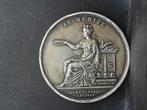 Zilveren Belgische penning 1852, Postzegels en Munten, Penningen en Medailles, Ophalen of Verzenden, Zilver, Buitenland