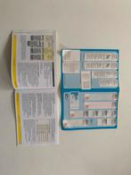 2 folders over de strippenkaart en het gebruik, Verzamelen, Spoorwegen en Tramwegen, Ophalen of Verzenden, Trein, Boek of Tijdschrift