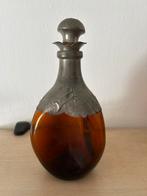 Cognac fles met tin bewerkt, Ophalen