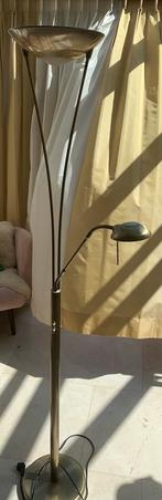 Mooie vloerlamp met leeslamp, Huis en Inrichting, Lampen | Vloerlampen, Ophalen, Gebruikt, 150 tot 200 cm