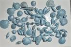 Blauwe glitter schelpjes, Ophalen of Verzenden, Nieuw, Materiaal