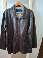 Lederen jas., Kleding | Heren, Ophalen, Gedragen, Maat 52/54 (L), Bruin