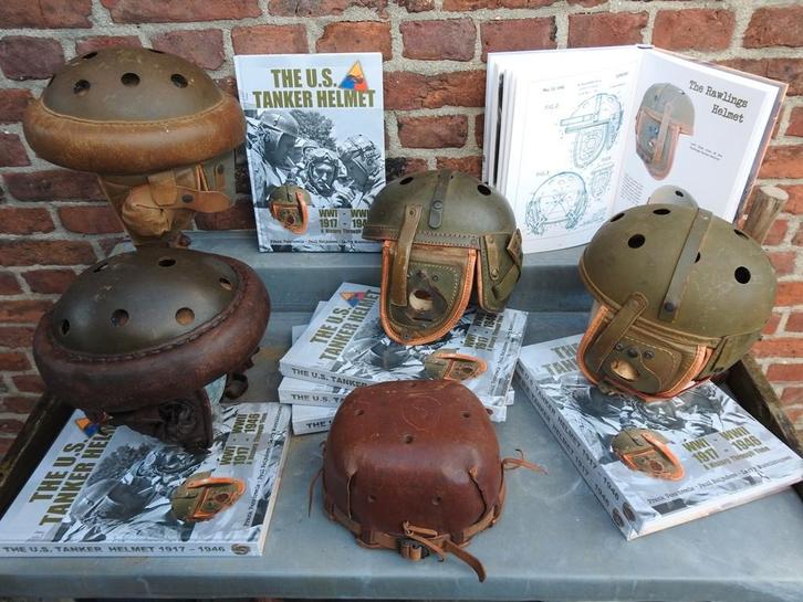 US Tanker Helmet, Verzamelen, Militaria | Tweede Wereldoorlog, Landmacht, Boek of Tijdschrift, Amerika, Ophalen of Verzenden