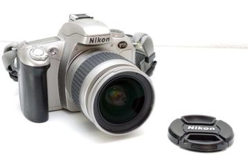 Nikon F55 film F-mount SLR + Nikon 28-80mm lens + batteries beschikbaar voor biedingen