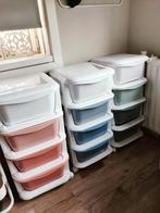 3 nieuwe ladenkasten,opbergers,hobby kasten Met wielen nieuw, Huis en Inrichting, Kasten | Ladekasten, Ophalen, Nieuw, 50 tot 100 cm