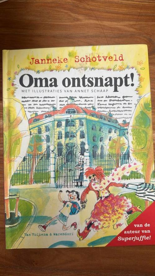 Janneke Schotveld - Oma ontsnapt! *nieuw*, Boeken, Kinderboeken | Jeugd | onder 10 jaar, Nieuw, Ophalen of Verzenden