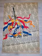 Dag van de Jeugd.  Amsterdam. 1948, Ophalen of Verzenden, A1 t/m A3, Reclame, Rechthoekig Staand