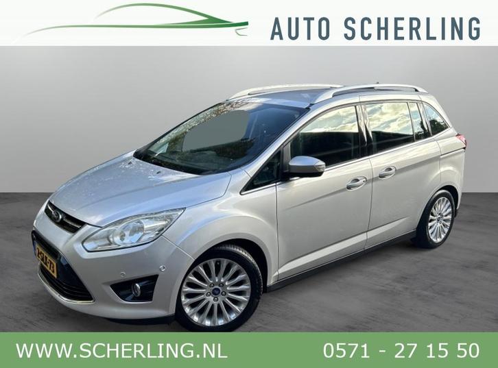 Ford Grand C-Max 1.0 125pk Titanium 7-Persoons Navi, Trekhaa, Auto's, Ford, Bedrijf, Grand C-Max, ABS, Airbags, Airconditioning