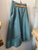 Oude Franse Rok **Het Geruite Roosje**, Antiek en Kunst, Antiek | Kleding en Accessoires, Ophalen of Verzenden