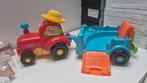 Vtech zoef zoef tractor en dierenkar, Ophalen, Zo goed als nieuw