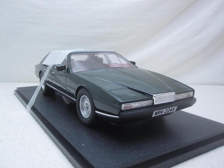 Aston Martin Lagonda 1985 groen metallic Cult Scale Models, Hobby en Vrije tijd, Modelauto's | 1:18, Nieuw, Auto, Overige merken