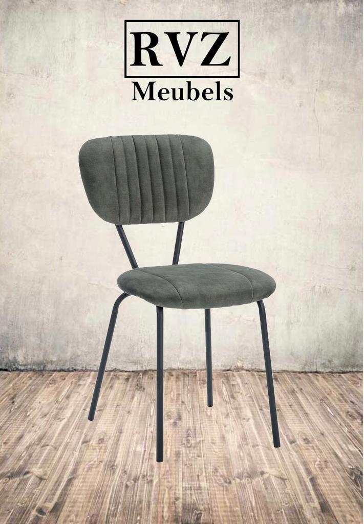 Tot ruim 50% korting! Nieuwe eetkamerstoelen donkergroen, Huis en Inrichting, Stoelen, Nieuw, Vijf, Zes of meer stoelen, Metaal