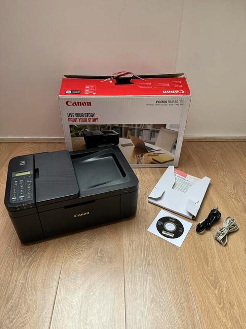 Nieuw Canon Pixma printer TR4550 zwart All in one, Computers en Software, Printers, Nieuw, Printer, Ophalen of Verzenden