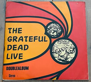 The Grateful Dead - Live Doublealbum 2lp / Crumb cover! Rare beschikbaar voor biedingen