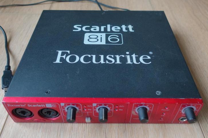 Focusrite scarlett 8i6, Computers en Software, Geluidskaarten, Gebruikt, Extern, Ophalen of Verzenden