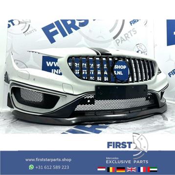 W117 CLA45 45 AMG VOORBUMPER ZWART WIT GRIJS COMPLEET + AMG  beschikbaar voor biedingen
