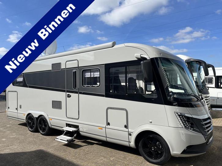 Niesmann+Bischoff ARTO 88EK Grijs 180pk Aut Lengte bedden he, Caravans en Kamperen, Campers, tot en met 4, Integraal, Niesmann+Bischoff