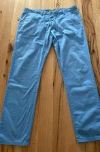 Cast Iron chino broek lichtblauw maat 38/34, Kleding | Heren, Broeken en Pantalons, Maat 52/54 (L), Blauw, Cast Iron, Zo goed als nieuw