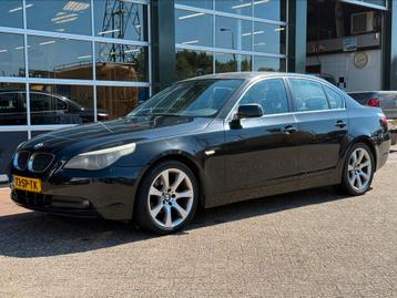 BMW 5-Serie 2.5 I 523i Business Line 2006 Zwart beschikbaar voor biedingen
