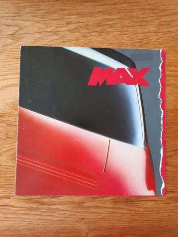 MAX Roadster brochure 1990 beschikbaar voor biedingen