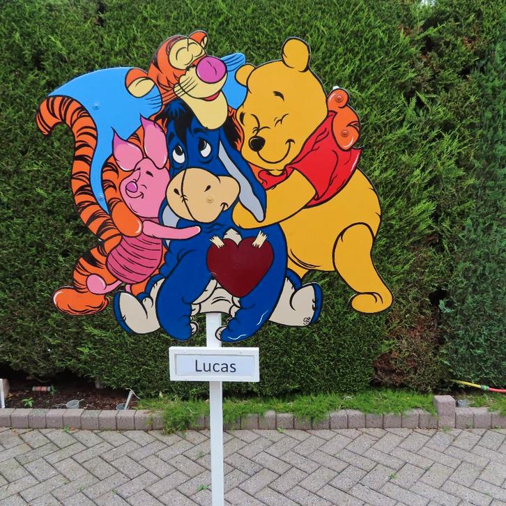 Geboorteborden o.a Geboortebord Winnie The Pooh en vriendjes, Kinderen en Baby's, Kraamcadeaus en Geboorteborden, Nieuw, Geboortebord