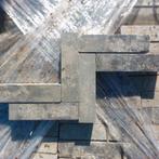 Chinees hardsteen waaltjes, mooie partij, 30 m2, 3000+ stuks, Tuin en Terras, Tegels en Klinkers, Ophalen, Gebruikt, Natuursteen