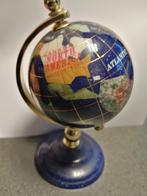 PRACHTIGE GLOBE LAPIS LAZULI STIJL GEMSTONE EDELSTENEN 14 CM, Huis en Inrichting, Woonaccessoires | Wereldbollen, Ophalen of Verzenden