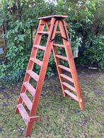 Altrex dubbele schilderstrap / ladder - hout, Ophalen, Gebruikt, Trap, Opvouwbaar of Inschuifbaar