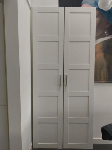 2 Ikea Bergsbo deuren voor Pax kast 236 cm gebroken wit beschikbaar voor biedingen