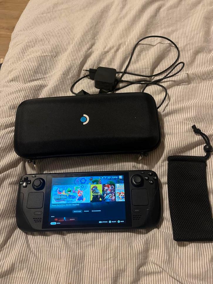 Steam Deck met Dock 500GB LED, Spelcomputers en Games, Spelcomputers | Overige, Zo goed als nieuw, Ophalen