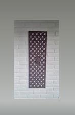 Wandornament nostalgisch gietijzer deurrooster Medusa, Ophalen, Zo goed als nieuw