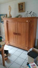 Mooie landelijke eikenhouten kast - GRATIS, Ophalen of Verzenden