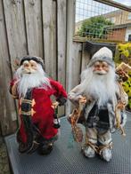 Twee Staande Kerstmannen poppen, Diversen, Kerst, Ophalen of Verzenden, Zo goed als nieuw
