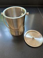 Ice bucket with lid, Ophalen, Zo goed als nieuw, Minder dan 5 flessen, Metaal
