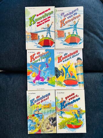 6x Boeken De Kameleon / Hotze de Roos / Kluitman Als nieuw beschikbaar voor biedingen