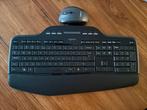 Logitech K710, Computers en Software, Toetsenborden, Ophalen, Toetsenbord en muis-set, Zo goed als nieuw, Draadloos