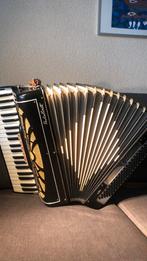 Accordeon Paolo Loretti Italia, Overige merken, Gebruikt, 120-bas, Met riemen