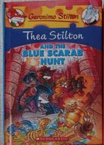 Thea stilton – and the blue scarab hunt - koopje, Boeken, Nieuw, Fictie, Ophalen of Verzenden, Thea Stilton