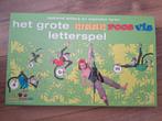 Het grote Maan roos vis letterspel

Compleet, Hobby en Vrije tijd, Gezelschapsspellen | Bordspellen, Ophalen of Verzenden, Zo goed als nieuw