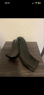 Zwarte decoratieve schaal, Ophalen of Verzenden, Zo goed als nieuw