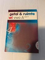 Getal & Ruimte Wiskunde A VWO deel 4, Ophalen of Verzenden, Gelezen, VWO, Wiskunde A
