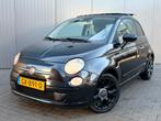 Fiat 500 1.2 C 2009 Zwart, Auto's, Voorwielaandrijving, 1242 cc, 4 cilinders, 840 kg