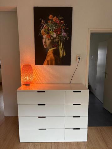 NORDLI ladekast 8 lades IKEA wit