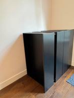 Ikea Bedlades - Zwartbruin (4 stuks voor prijs 2), Huis en Inrichting, Slaapkamer | Bedden, Ophalen, Eenpersoons, Zwart, 200 cm