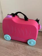 Roze Kinderkoffer met Wieltjes, Ophalen, Gebruikt, Roze