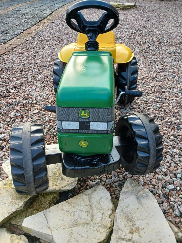 John Deere Traptrekker - Groen/Geel, Kinderen en Baby's, Speelgoed | Buiten | Voertuigen en Loopfietsen, Gebruikt, Trapvoertuig